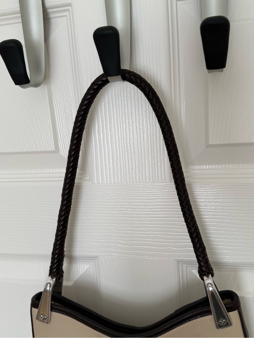 The Brighton Collection Beige and Black Women’s Shoulder Bag - Classic - Picture 8 of 9